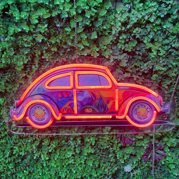 Custom Car Neon Sign | Garage Wall Decor LED Light | Personalized Neon Art for Home, Office, Man Cave & Club | Gift for Him