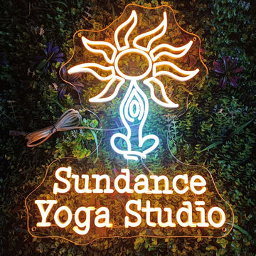 Custom Neon Signs for Yoga Studios – Illuminate Your Space with Serenity and Inspiration