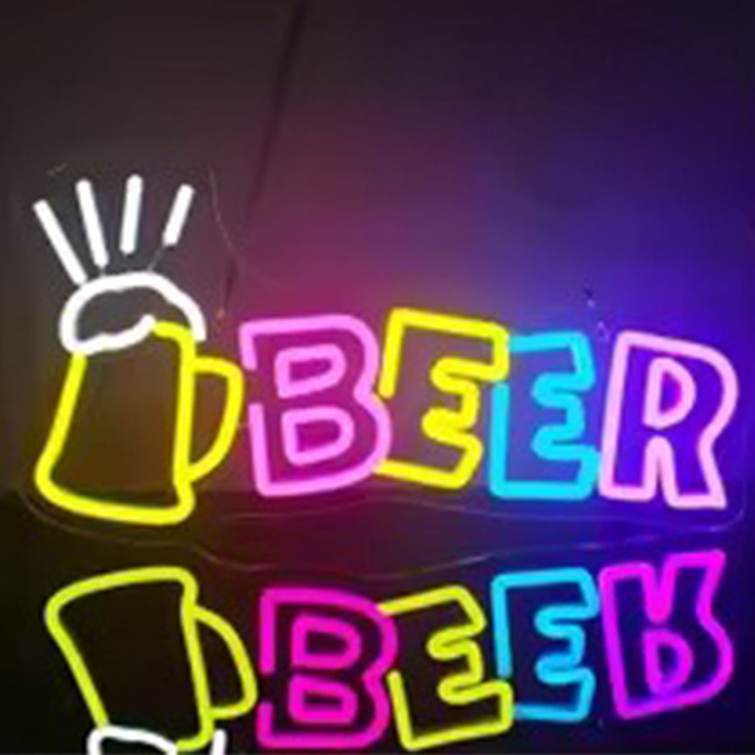 Bar Neon Sign LED Light – Custom Neon Sign for Home Bar, Beer Pub, Man Cave, Game Room, Party Decor, Wall Light for Bar Counter, Retro Neon Wall Art