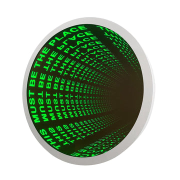 Best Gift This Must be the place led infinity mirror 12V RGB Light