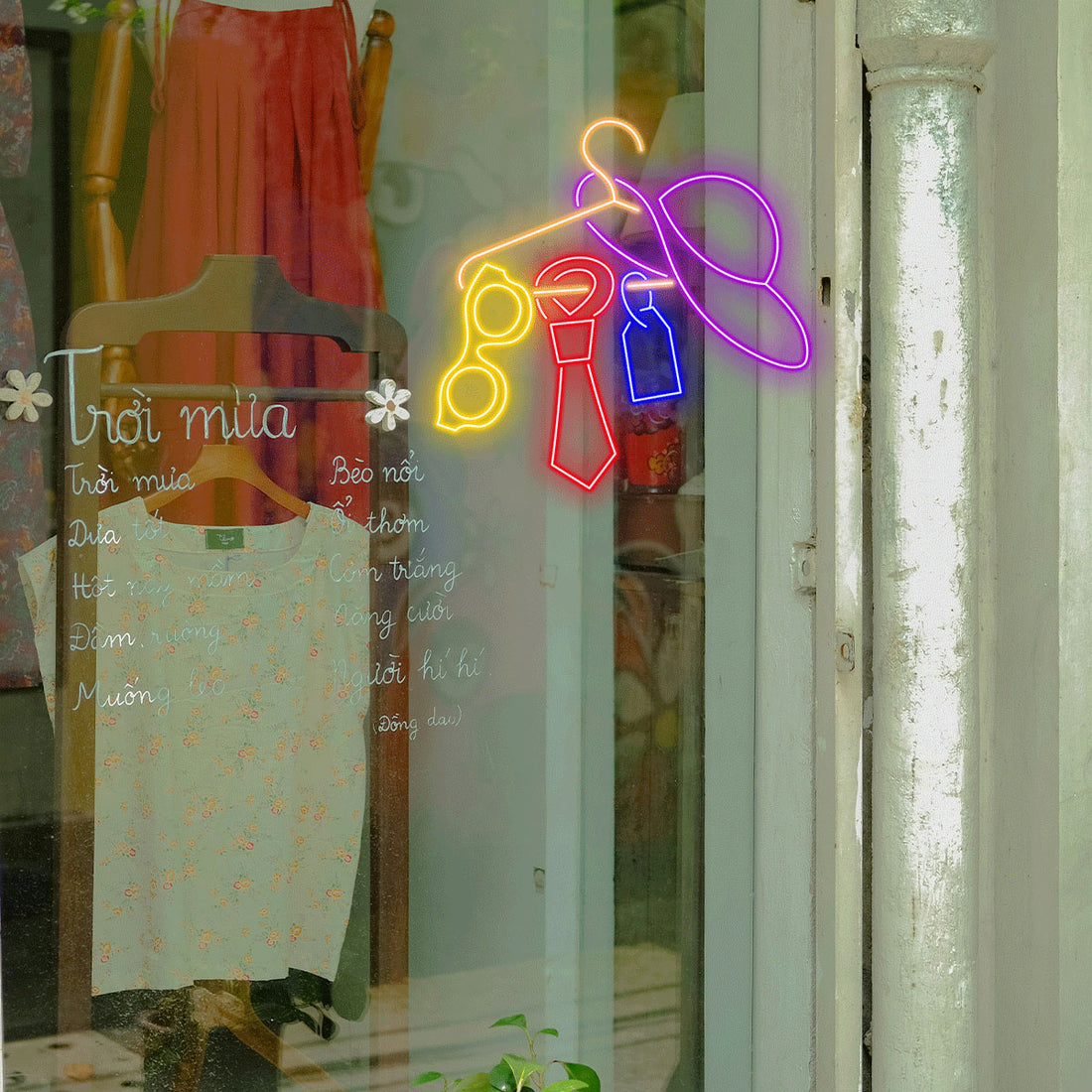 Multicolor Fashion Accessory Neon Sign for Shop, Home Decor, Gift