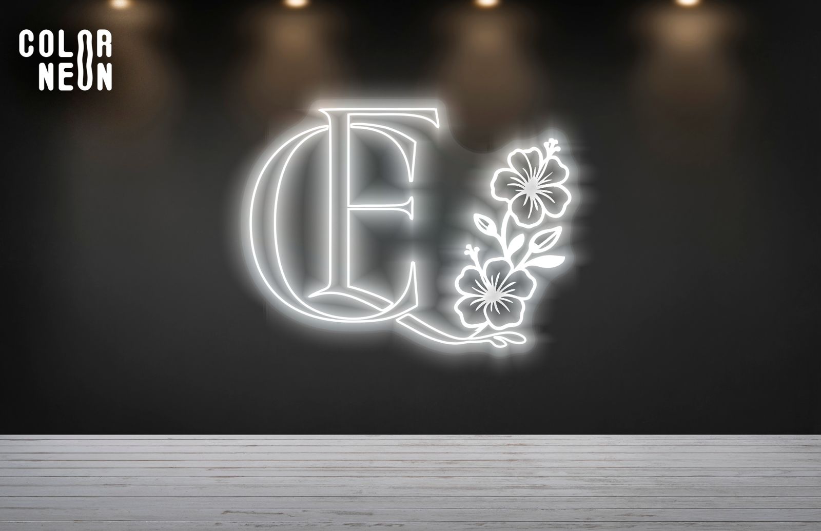 UV printed neon sign