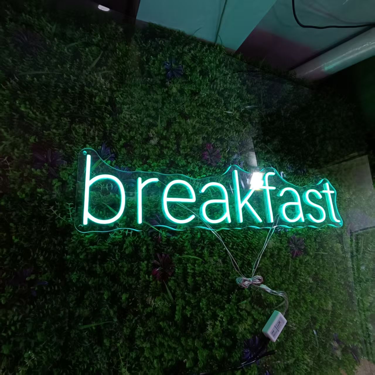 breakfast Neon Sign, LED Neon Sign for Home Art, Restaurant Art Neon Lights, Restaurant Wall Decor, Recreation Room Wall Decor