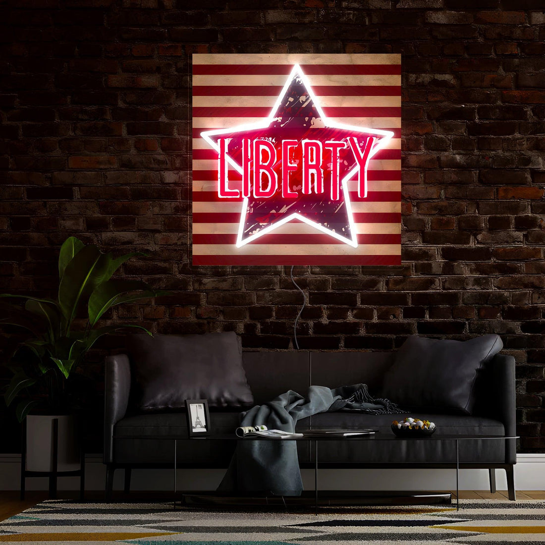 4th of July Liberty Artwork Led Neon Sign