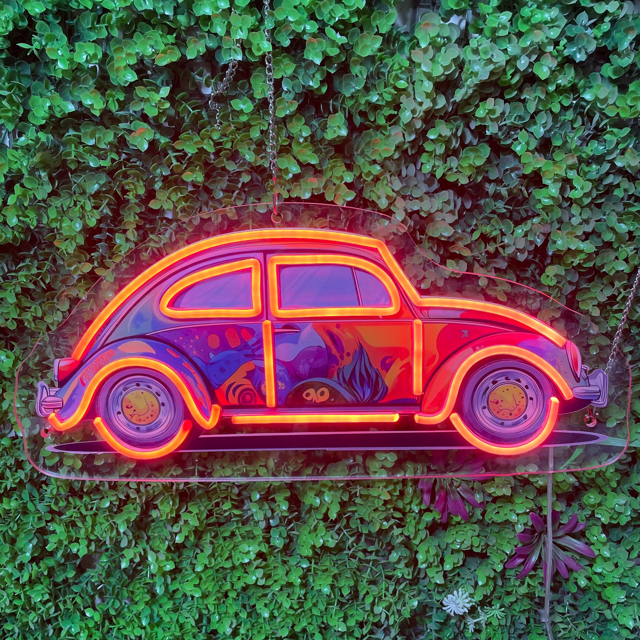 Custom Car Neon Sign | Garage Wall Decor LED Light | Personalized Neon Art for Home, Office, Man Cave & Club | Gift for Him