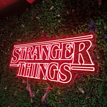 Stranger Things Neon Sign – Retro LED Light for Wall Decor, Perfect for TV Show Fans, Bedroom, Game Room, Party Decoration