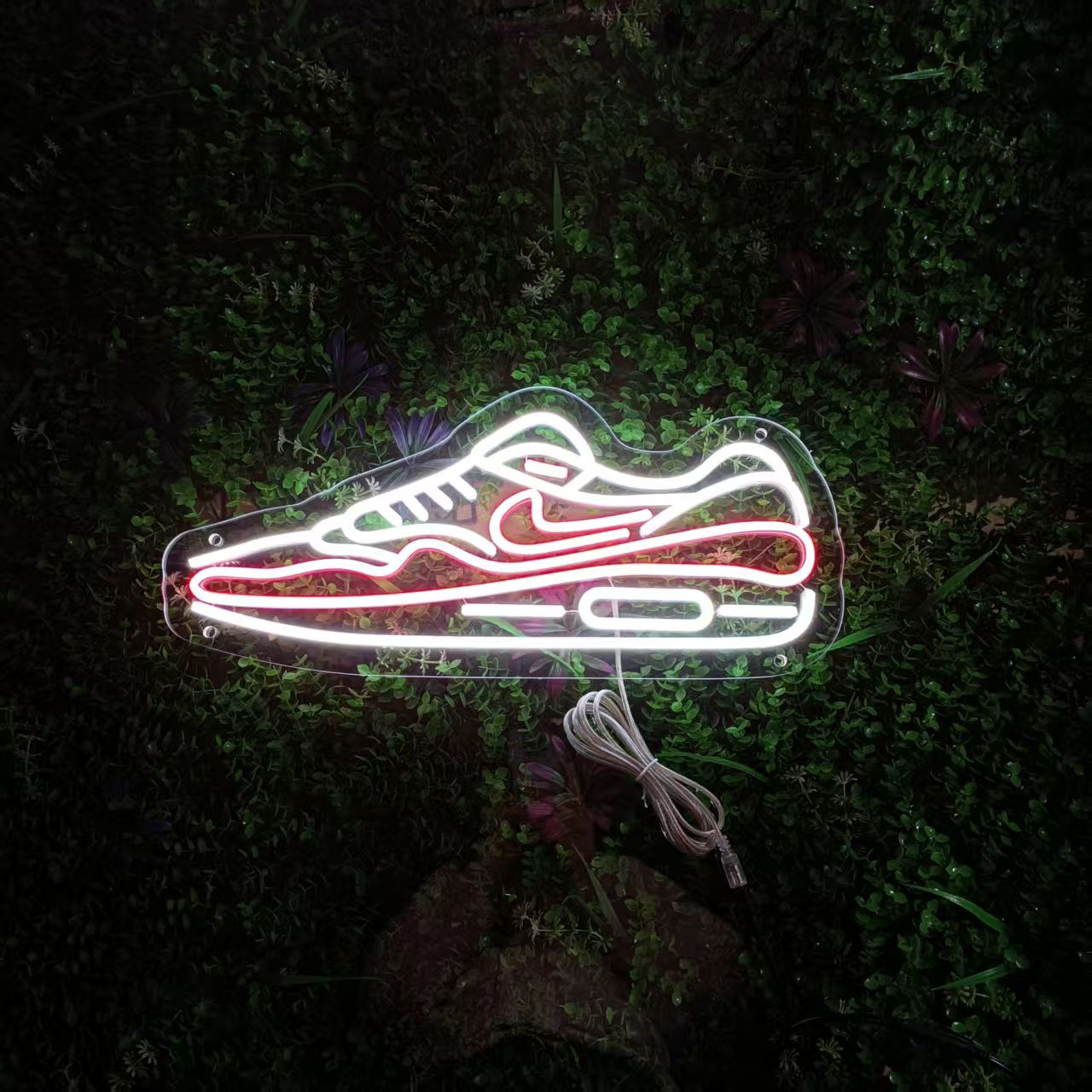 Custom Sneaker Neon, LED Sports Shoes Decorative Sign, Bedroom Wall Light Up Decorations, Dimmable Led Light, Shoes Shop Business Sign