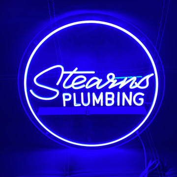Custom Neon LED Sign, Personalised Blue Neon Light for Store Business, Room Decoration,gift for friends, Ideal for DIY, Events