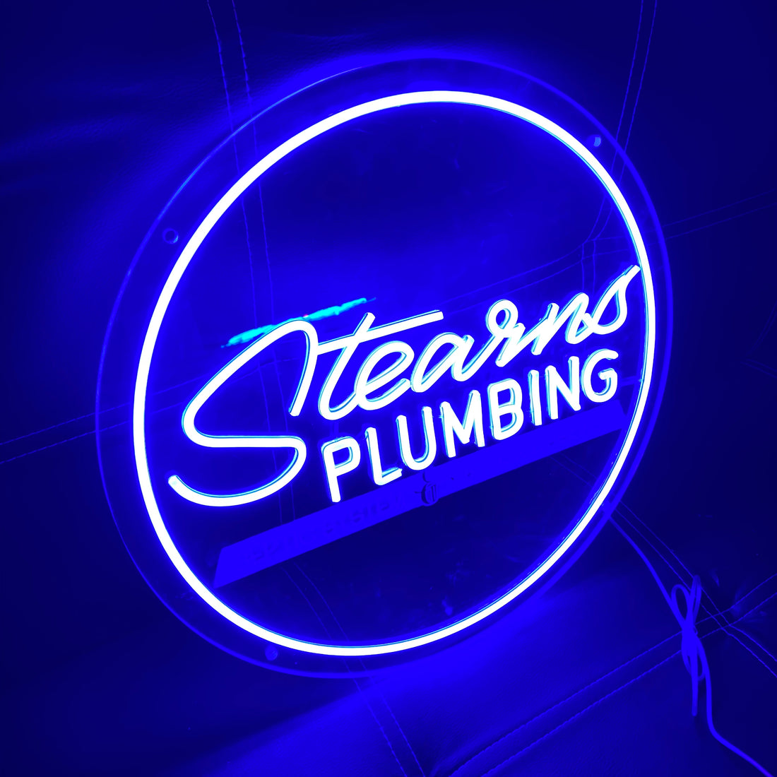 Custom Neon LED Sign, Personalised Blue Neon Light for Store Business, Room Decoration,gift for friends, Ideal for DIY, Events