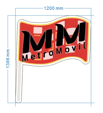 Metro Movil RGB Neon Sign