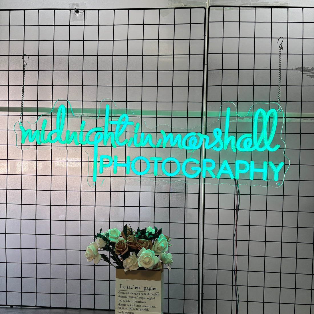 Custom RGB Letter Neon Sign,Colorful neon lights,Ideal for photography studios, creative agencies, and event planners