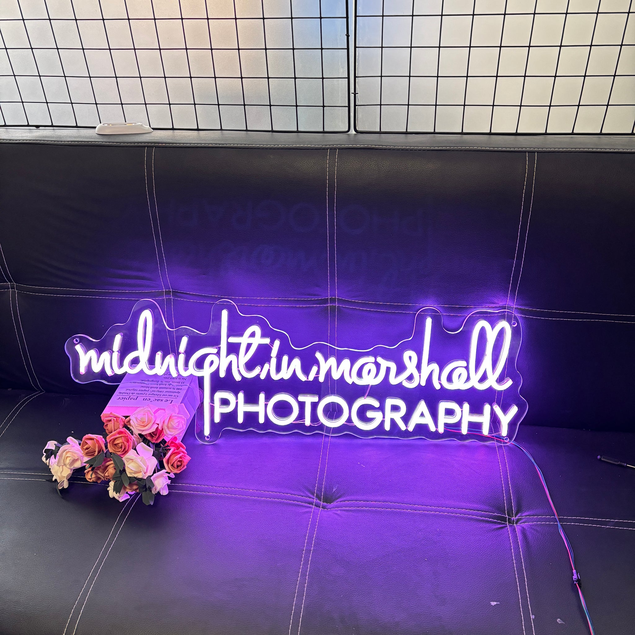 Custom RGB Letter Neon Sign,Colorful neon lights,Ideal for photography studios, creative agencies, and event planners