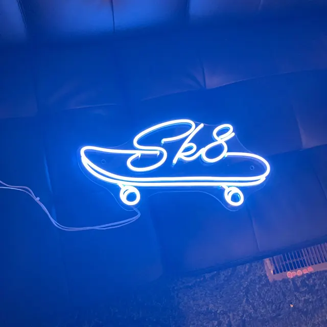 Custom Neon Sign Name Neon Sign Name Logo Design Wall Art Room Decor LED Night Light Personalized Neon Light