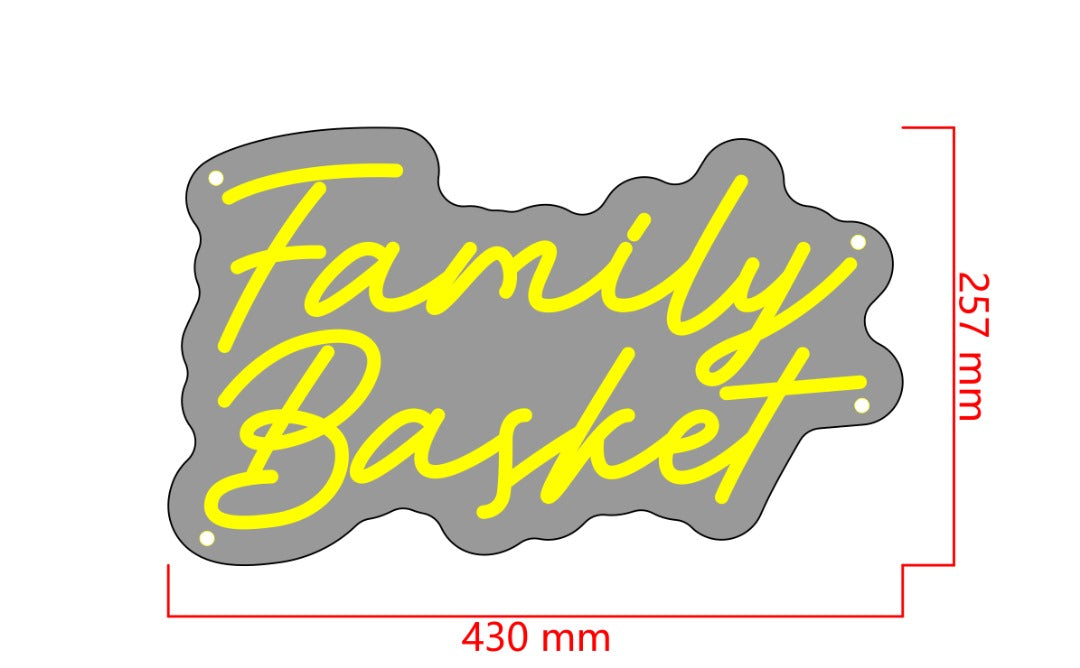 Orange Family Basket
