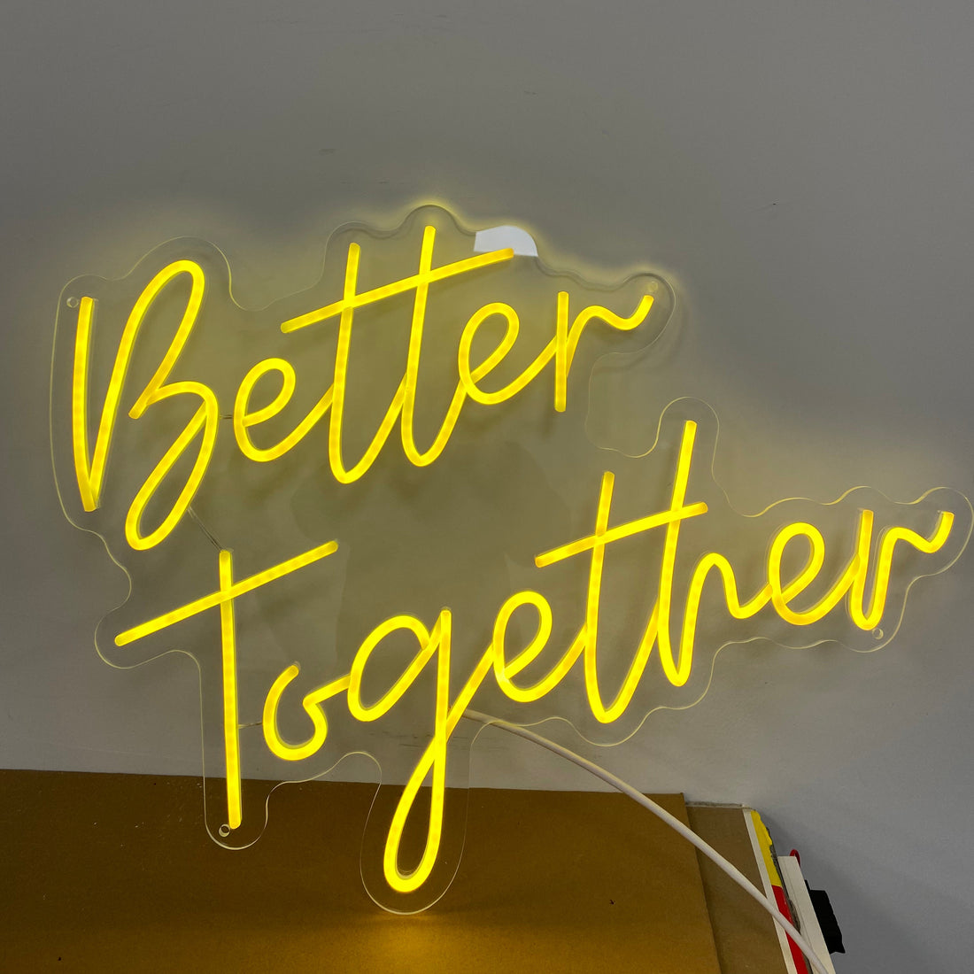 Better Together RGB neon sign