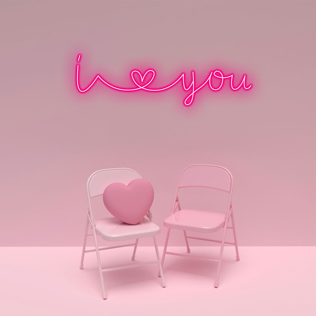 Romantic Pink Neon Sign, Powered Decorative Light, Great for Valentine's Day Decor,Bedroom Decoration, Love Confessions, Gift