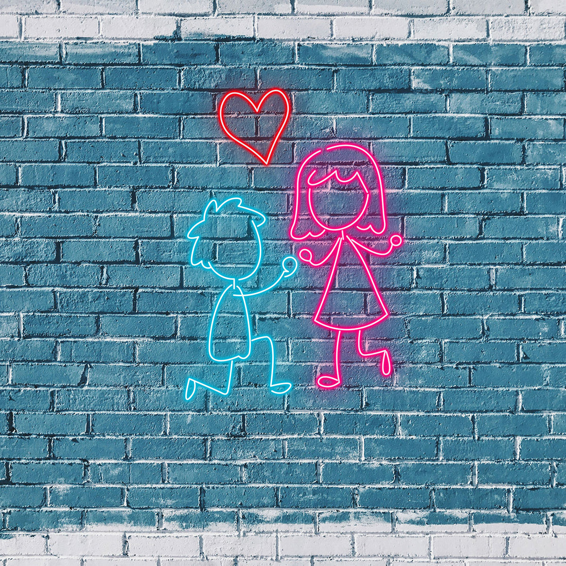Love Neon Sign LED Wall Light,Couple Proposal Neon Light for Valentine’s Day,Wedding, Anniversary,Romantic LED Neon Wall Art