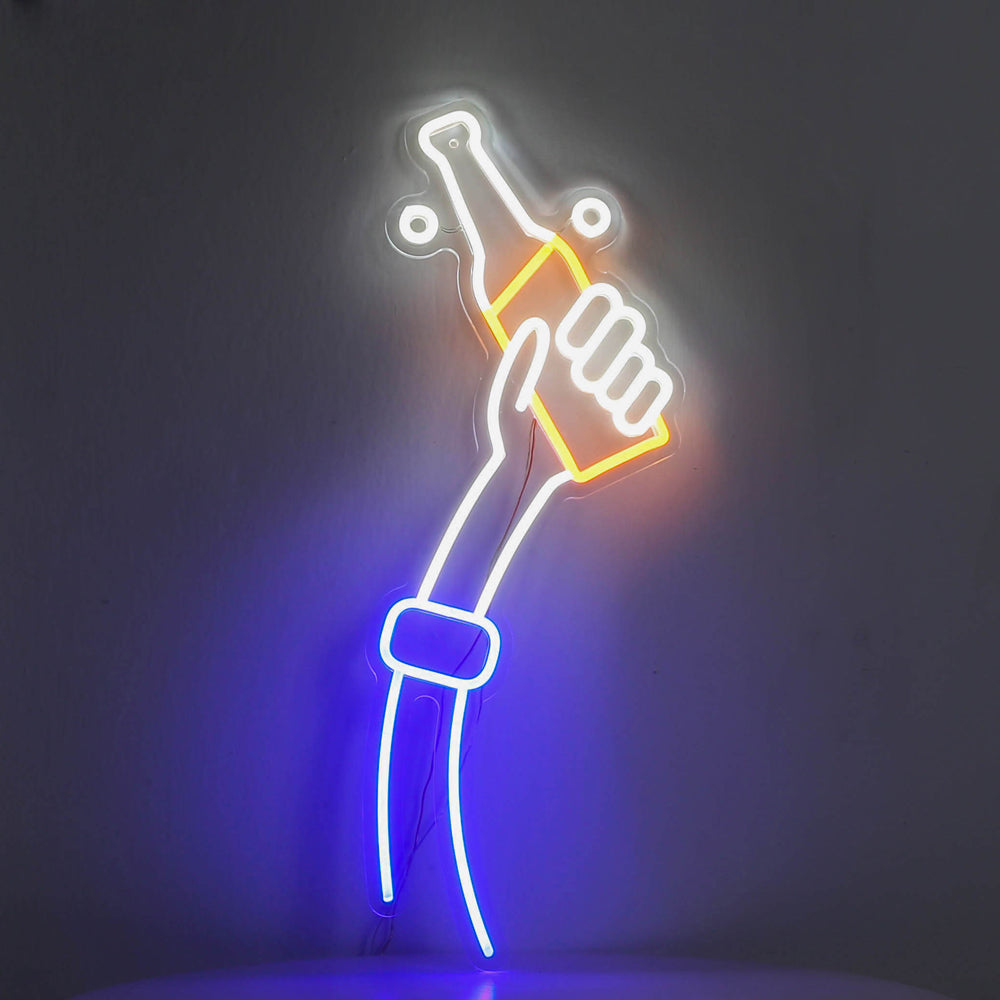 "Cheers" neon sign, led flexible neon sign, wall mounted neon sign for pary