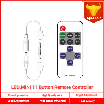 Remote Dimmer DC 12-24V Output 6A  Led Controller