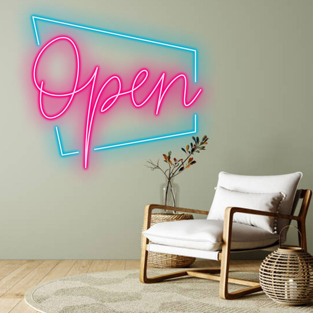 OPEN LED Neon Sign,Custom Pink Neon Light for Storefront, Bar, Coffee Shop, Window Display,Shop Sign for Open Hours Decor