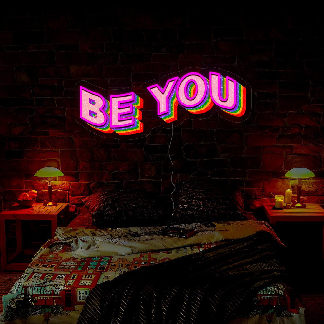 Be you rainbow Artwork Led Neon Sign