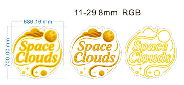 Space clouds