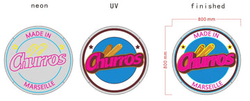 2pcs churros