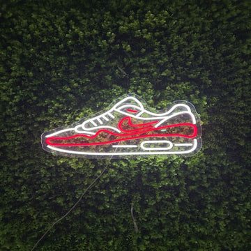 Sneaker Neon Sign - Custom LED Shoe Wall Light for Sneakerheads, Bedroom Decor, Game Room, Man Cave, Store Display