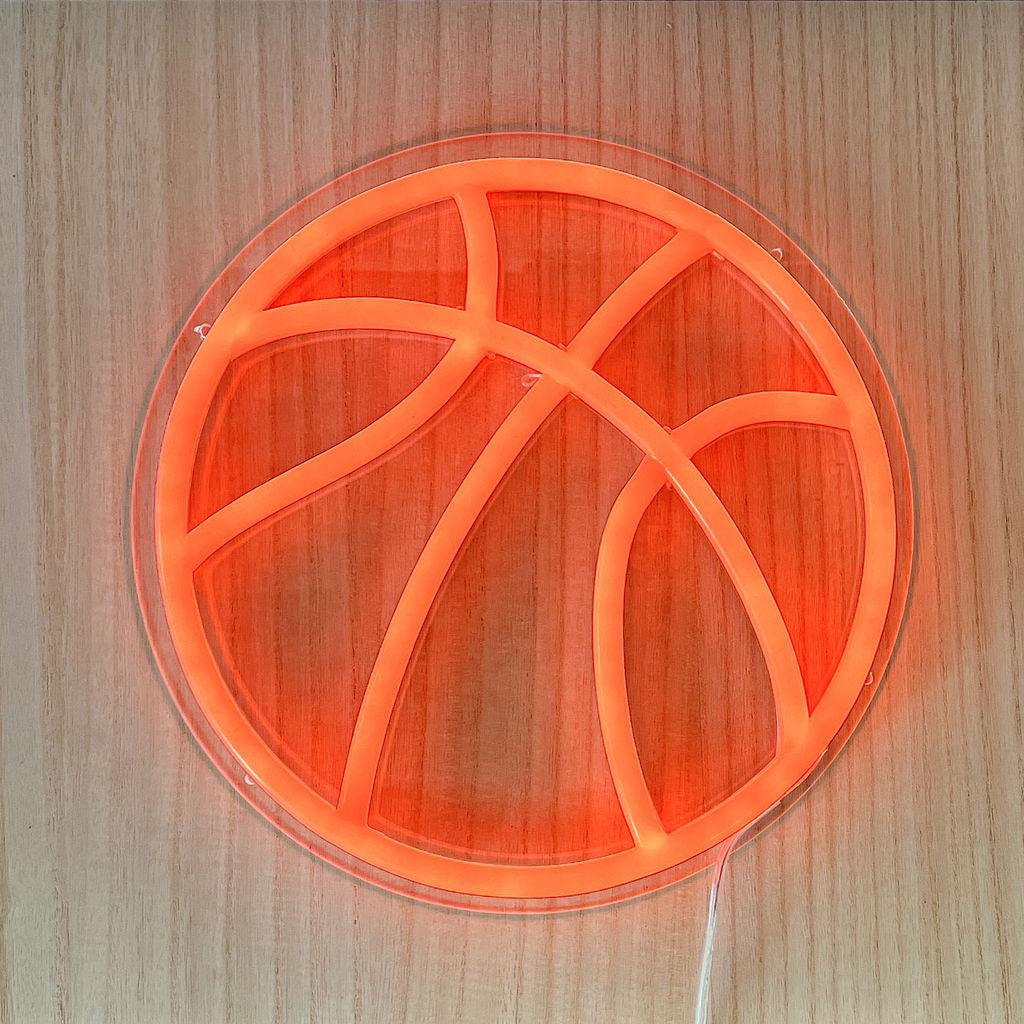 Led Basketball. Sign LED Neon signs Basketball Light - Colorful Neon Sign for Home Decor, S