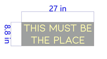 This must be the place