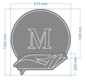 M