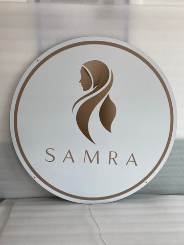 Backlit sign