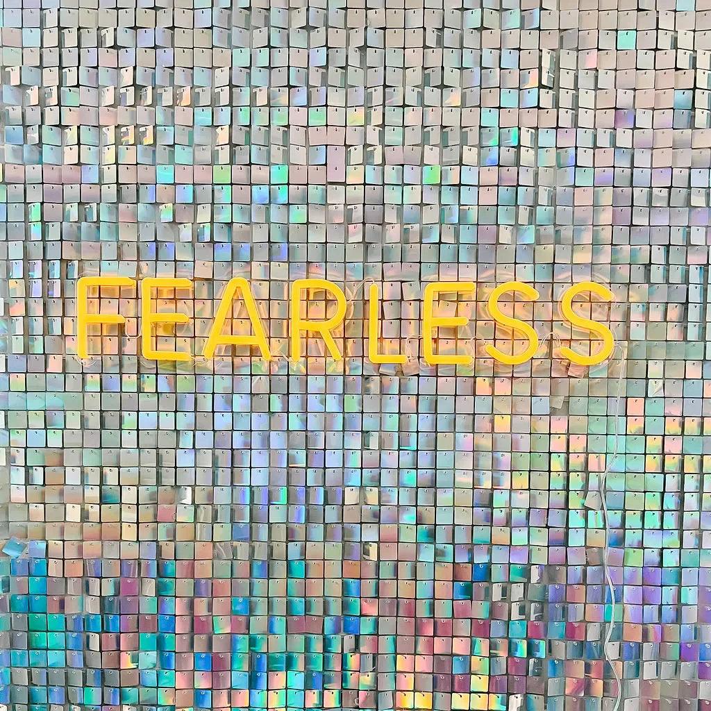 Fearless neon signs