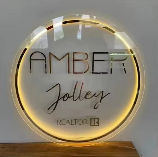 Customized Golden Stainless Steel 3D Metal Name Sign Business Letter Logo Gold Electronic Channel Letter
