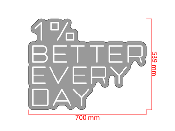 1% BETTER EVERY DAY