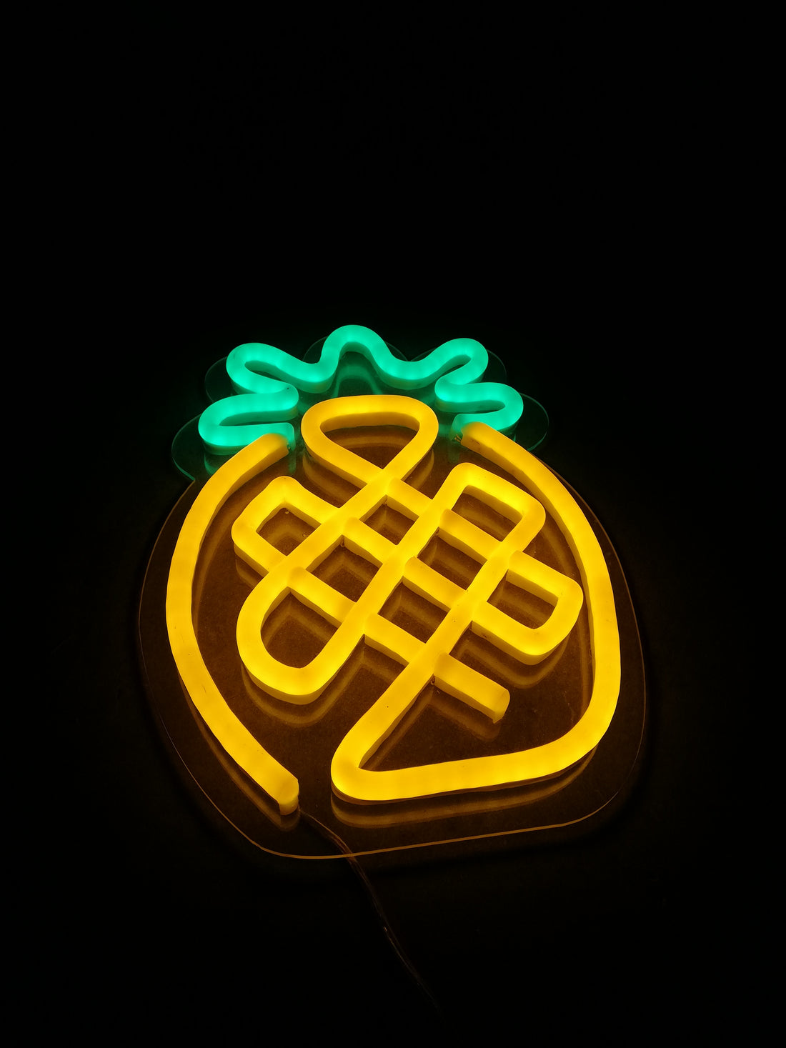 Pineapple neon Sign, Restaurant RoomDecor wall Neon Sign, Bar Club Decor,kitchen children's Room Decoration Wall Decoration
