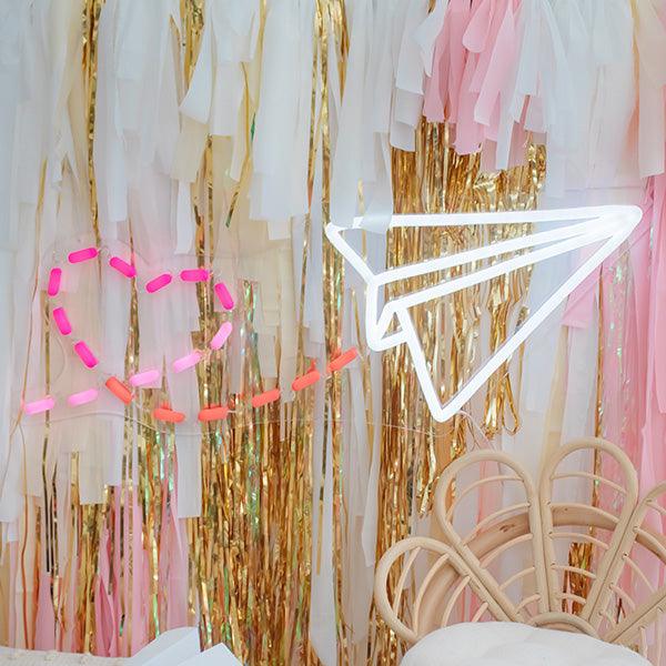 PAPER AIRPLANE neon signs