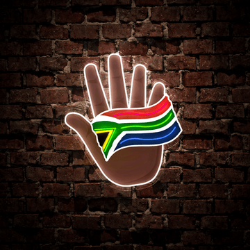 Heritage Day Juneteenth Artwork Neon Sign