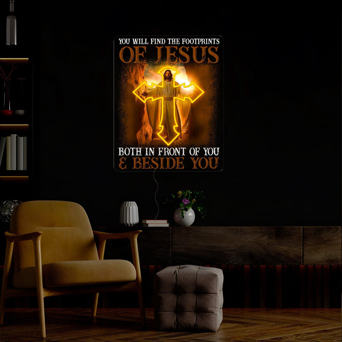 Faith Hope Love Artwork Neon Sign