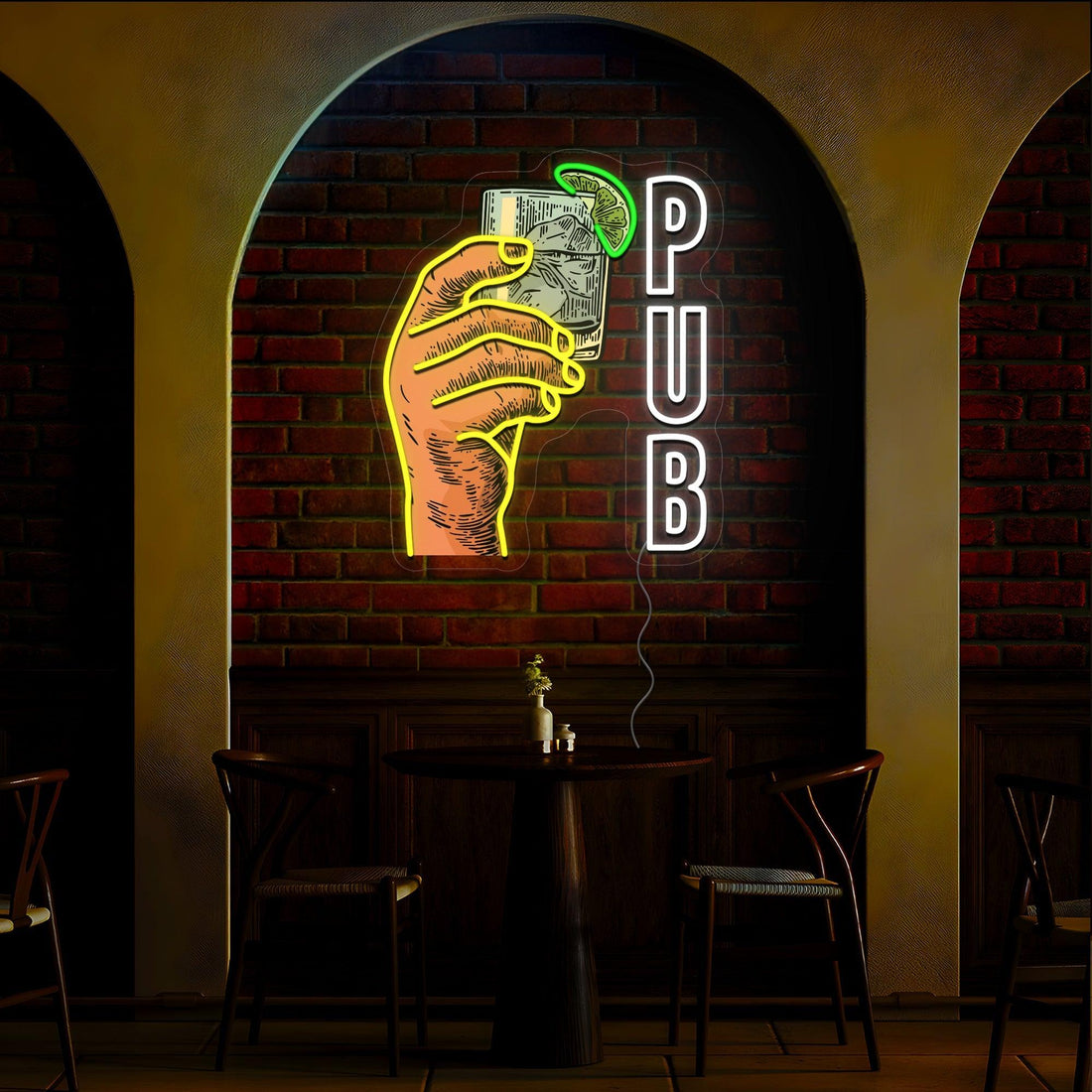 Pub Artwork Neon Sign