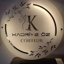 Custom Backlit Acrylic Sign Personalzied Decor for Shop