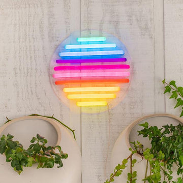 VINTAGE SUNSET GRADIENT neon signs