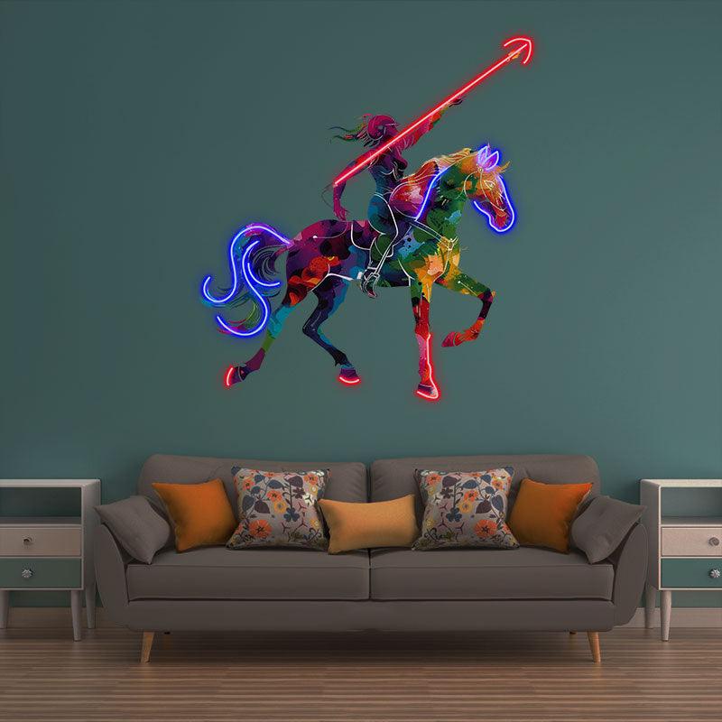 Sagittarius Neon signs Light - Adventurous LED Zodiac Sign Decor for Home, Perfect Gift for Sagittarius Enthusiasts, Free-Spirited Wall Art