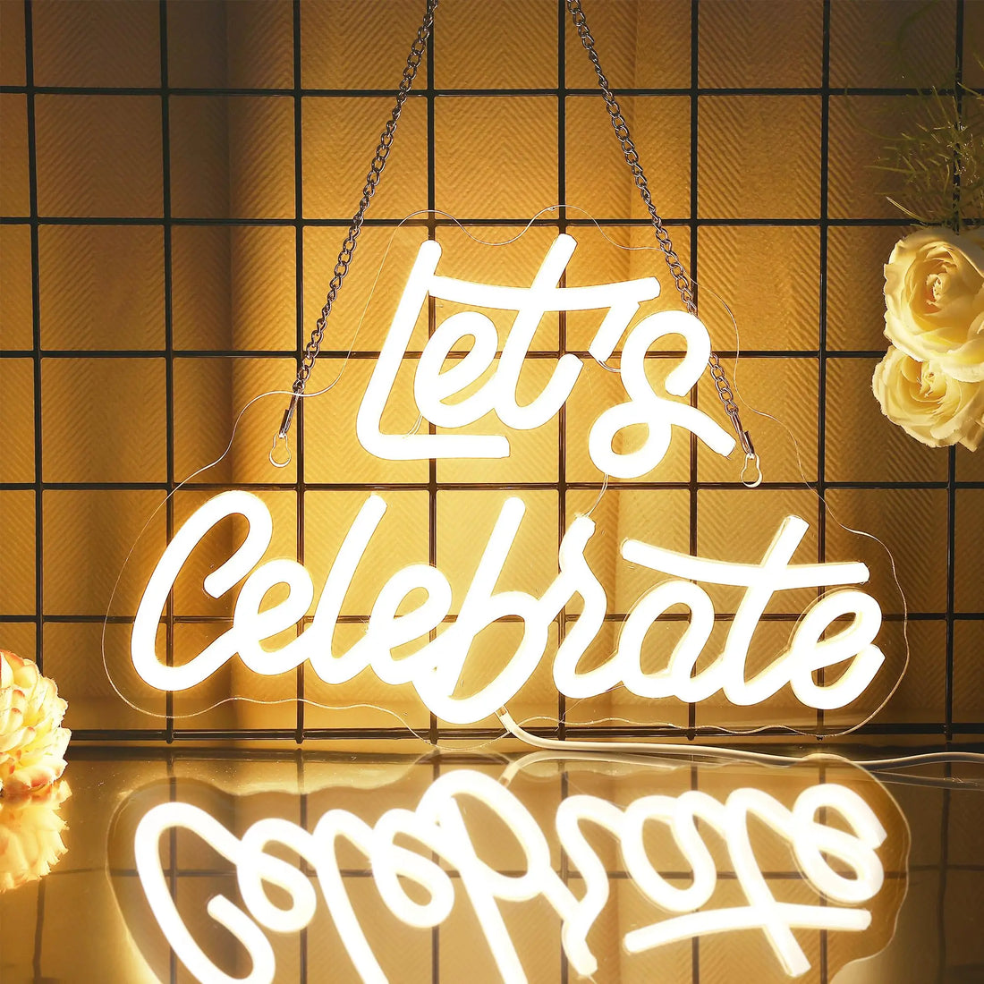 LED Neon Sign – Custom Party Neon Light for Birthday, Wedding, Holiday, Event Backdrop, Wall Decor for Celebration, Personalized Neon Wall Art for Festive Atmosphere