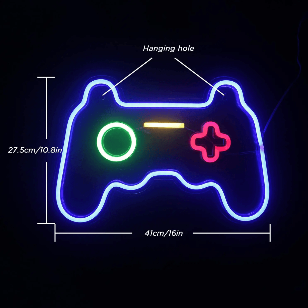 Game Controller Signs Game Controller Neon Sign