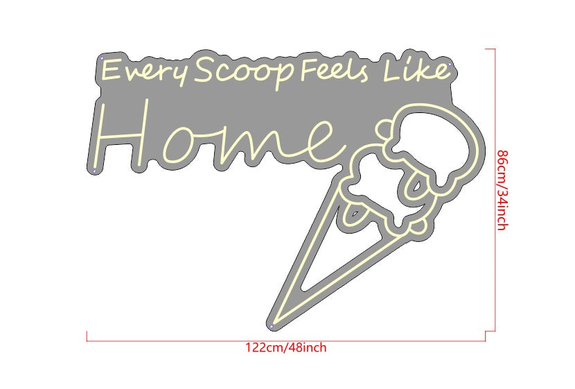 Every scoop feels like home