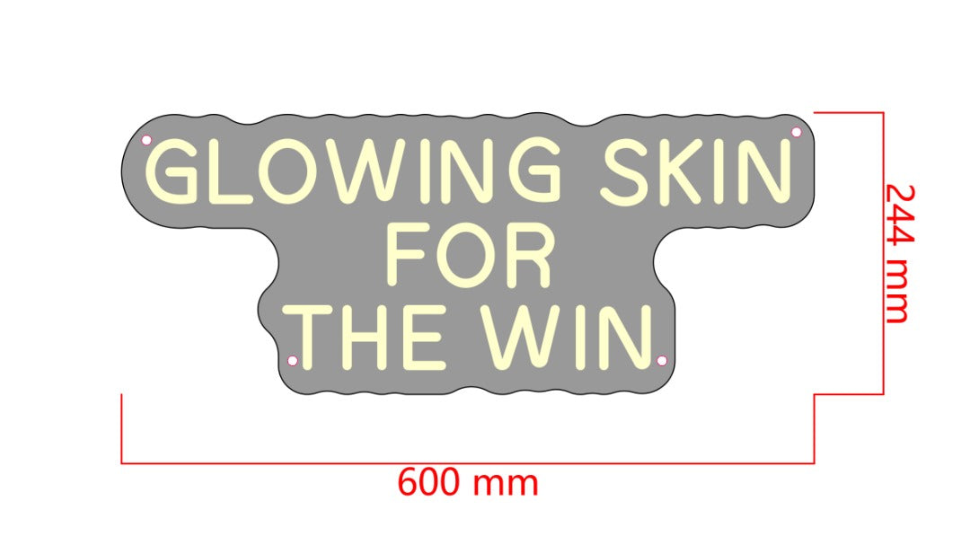 Glowing skin for the win