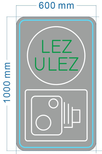 LEZ ULEZ NEON SIGN
