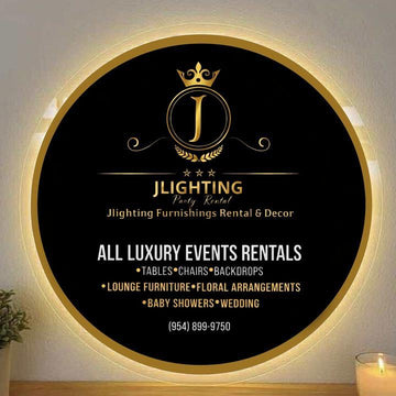 backlit sign 2PCS