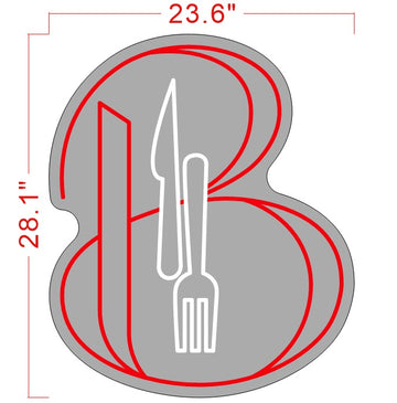 B